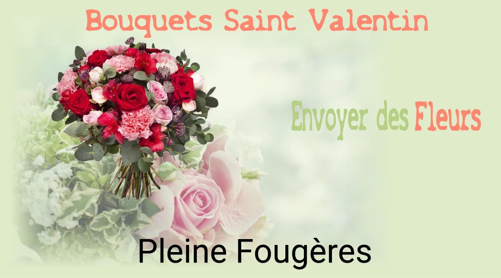 Roses de Saint-Valentin livrées à Pleine-Fougères
